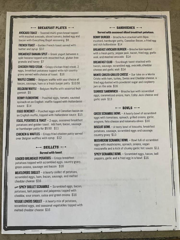 Just A Small Town Grill Menu image 1