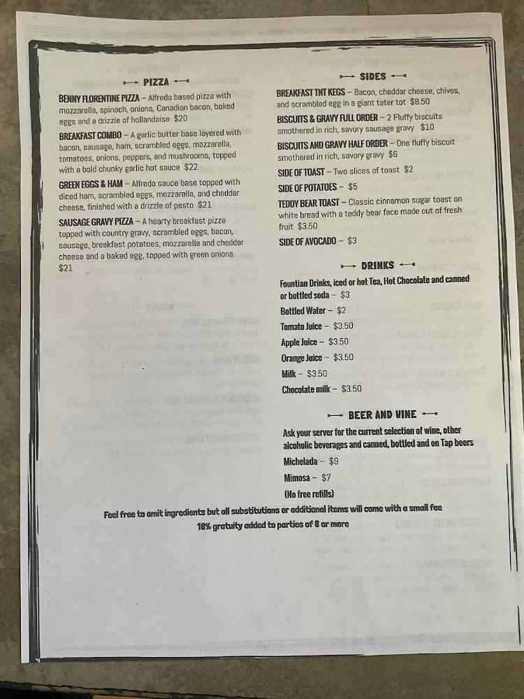 Just A Small Town Grill Menu image 2